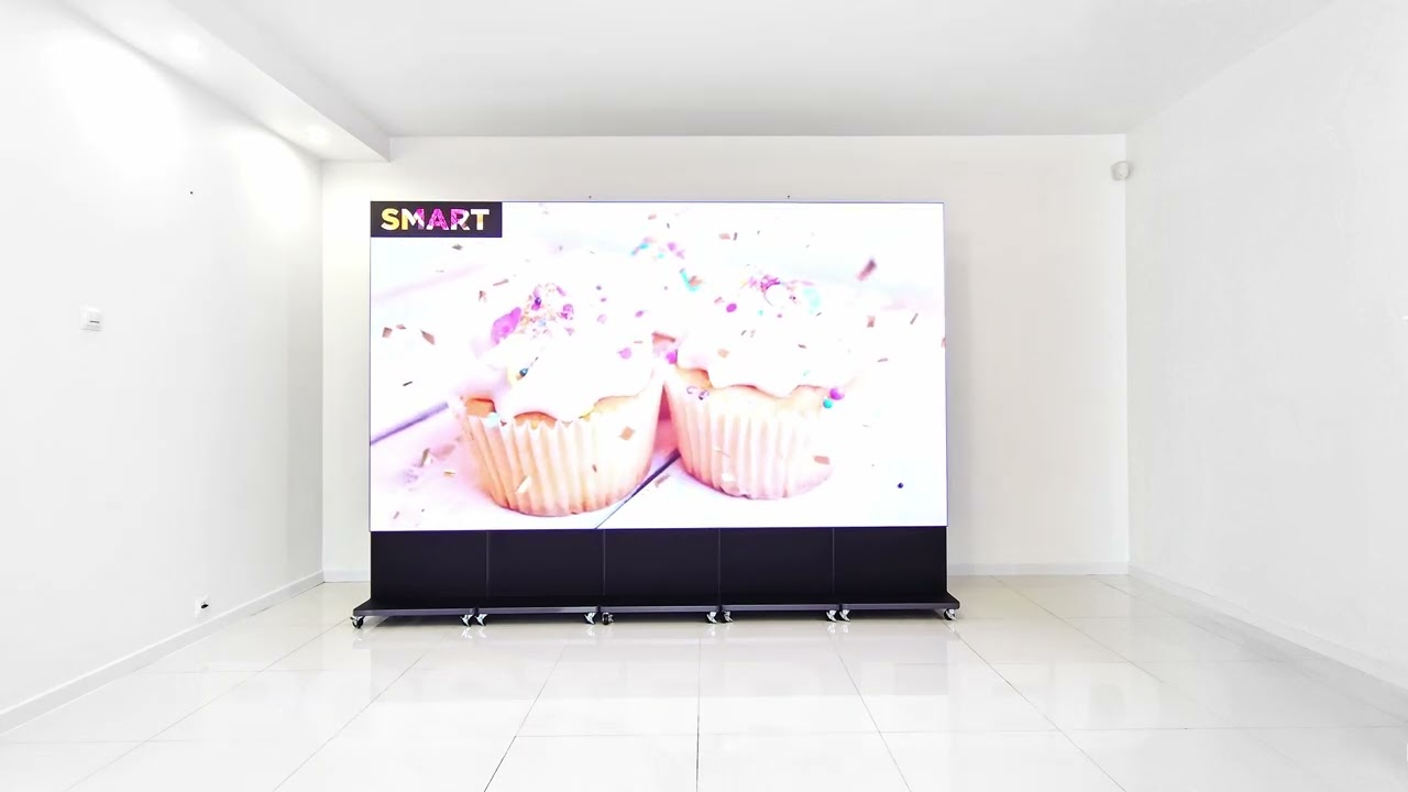 Prezentacja mobilnych ekranów LED Poster Hikvision