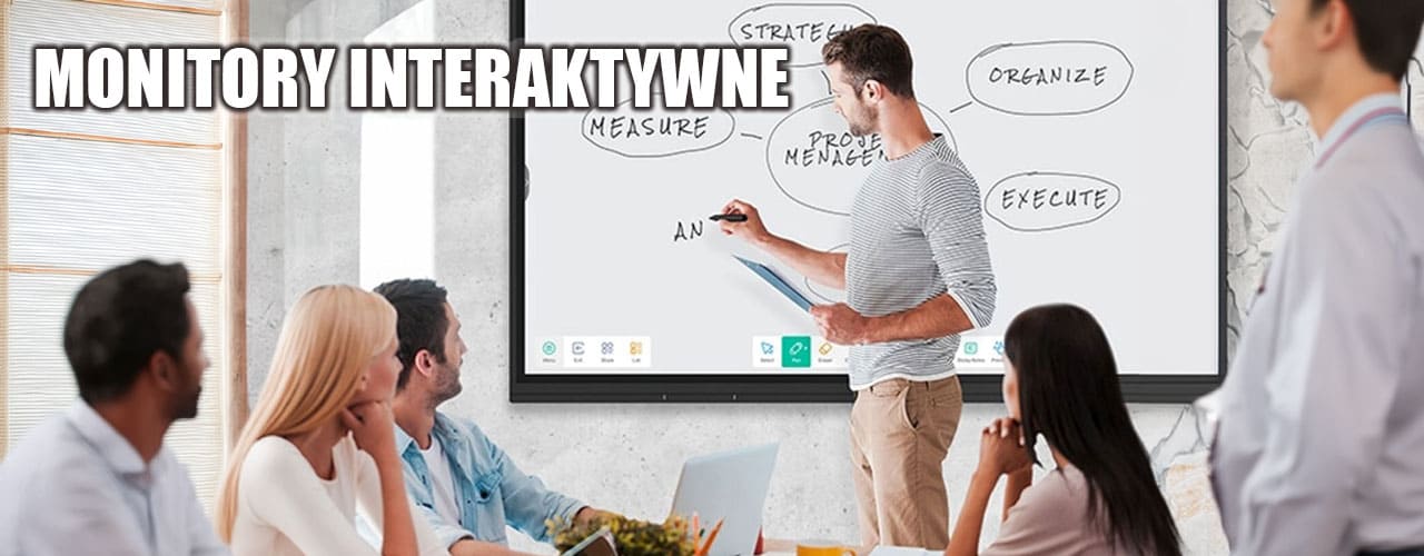 monitor interaktywny tablica interaktywna montaż Kraków