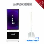 infokiosk totem informacyjny monitor reklamowy