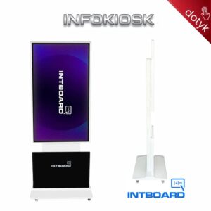 infokiosk totem informacyjny monitor reklamowy