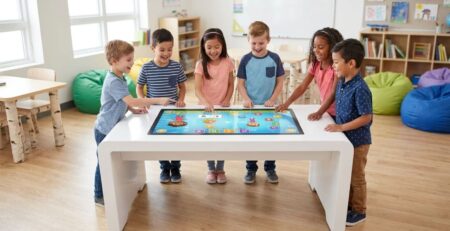 stól interaktywny dla dzieci