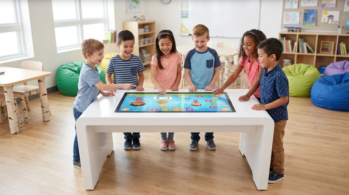 stól interaktywny dla dzieci