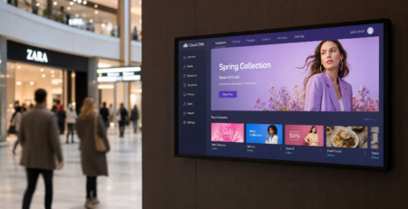 Centralne zarządzanie reklamą. Jak działa chmurowy system CMS w Digital Signage?