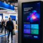 Ekrany dotykowe, infokiosk na targi