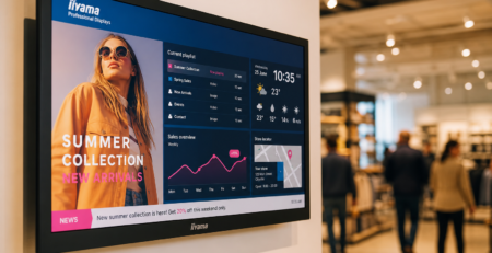 Monitory reklamowe marki iiyama profesjonalne ekrany w dobrej cenie