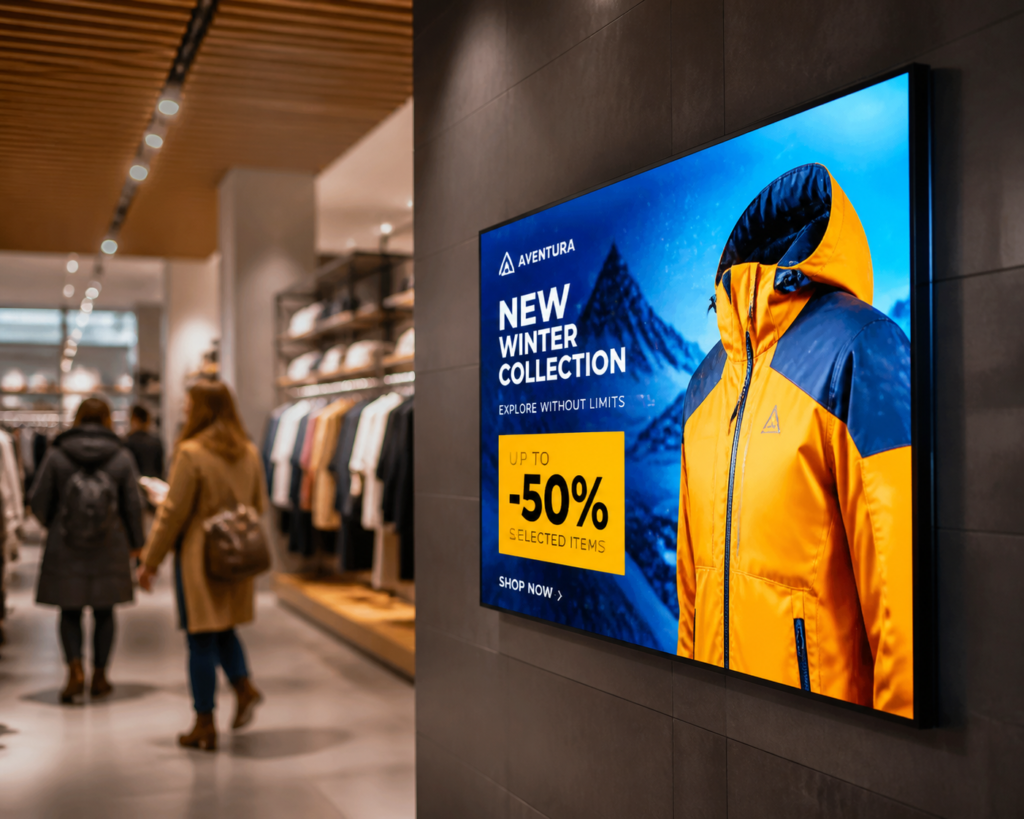 Ekrany LED w retail: jak zwiększyć widoczność produktów i poprawić ROI?