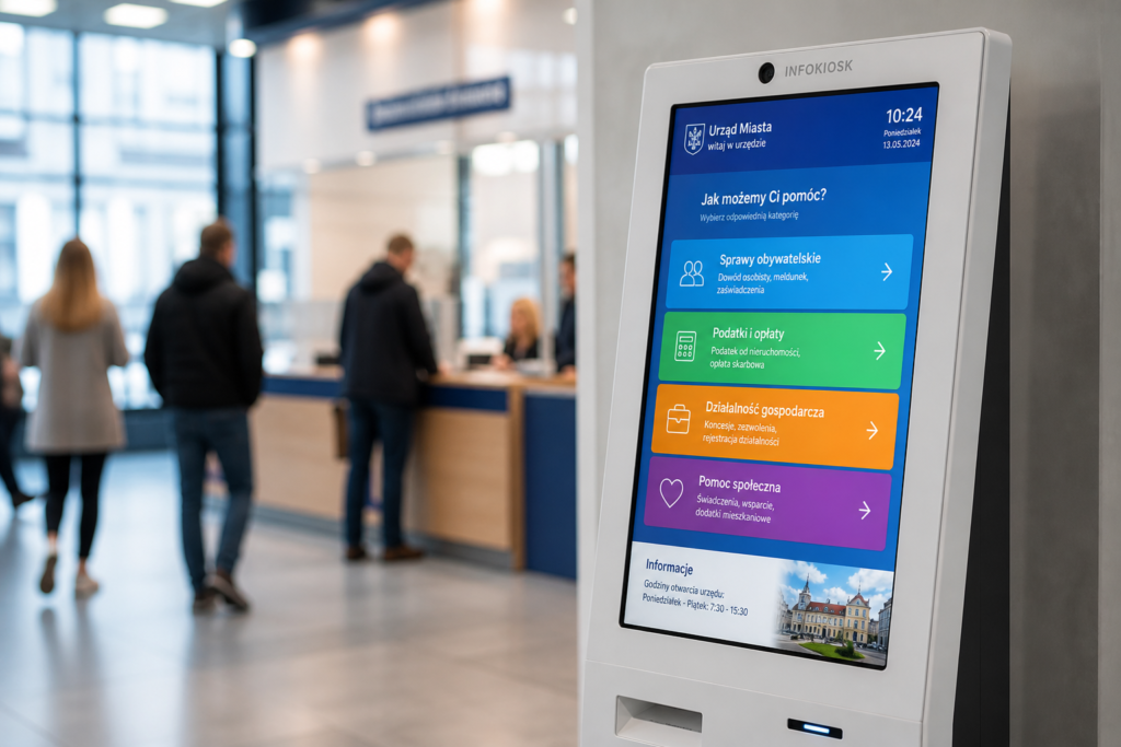 Infokioski w urzędach: Jak poprawić obsługę klienta i zaoszczędzić czas?