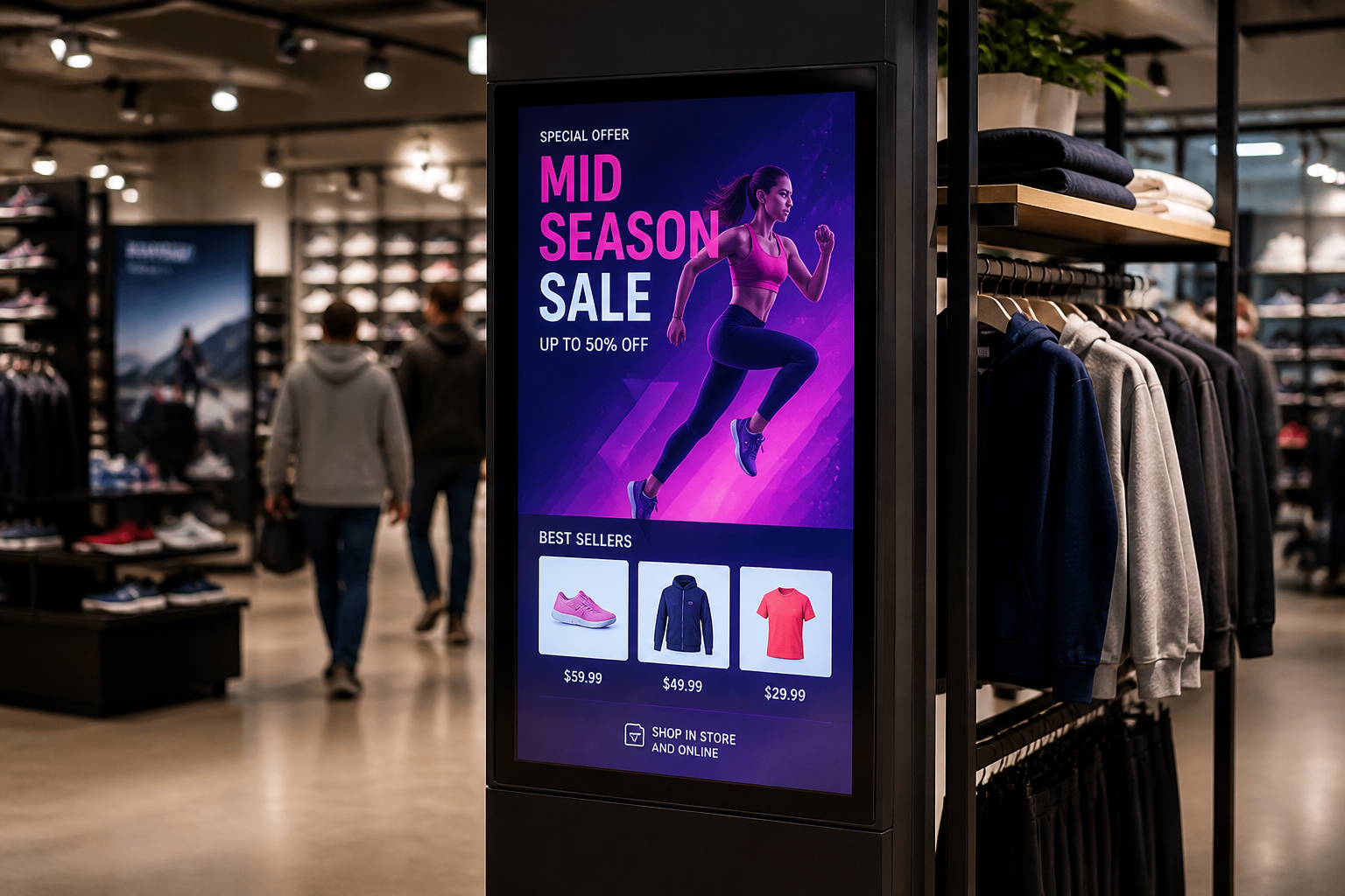 Jak wdrożenie systemu Digital Signage zwiększa sprzedaż w retailu?