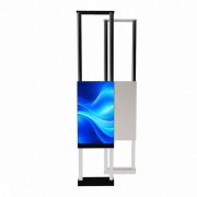 obudowa jednostronna witrynowa sufit podłoga pełna zabudowa ekranu digital signage