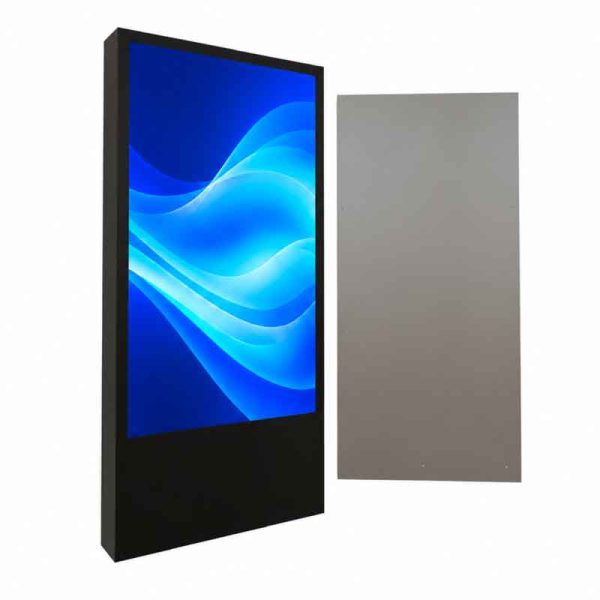 obudowa monitora totem lcd do zakotwienia podłoga