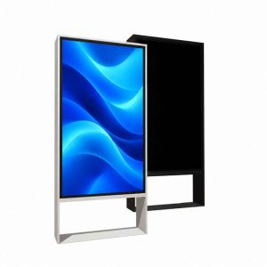 obudowa monitorów reklamowego totem wolnostojący dwa monitory podwójny